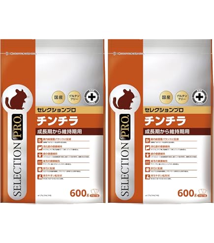 チンチラセレクション 600g☓8袋　おまけ付き Amazon.co.jp: SBSセット販売 イースター チンチラセレクション 600gが